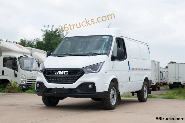 JMC Teshun 2021 116hp 3-seat 2.8T diesel mid-roof panel van (China VI) Exterior (3) | 86Trucks