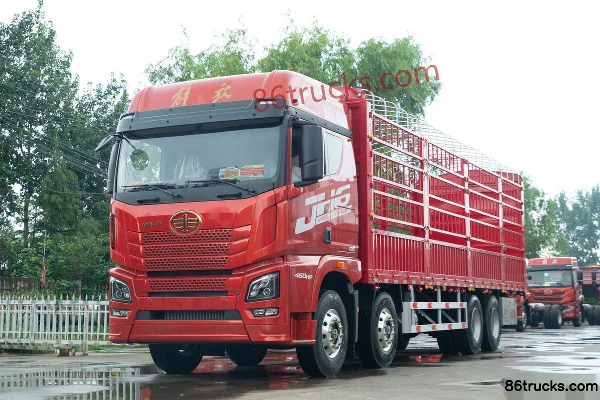 FAW Jiefang Qingdao JH6 Heavy Truck Zhizun Edition 2.0 460 hp 8X4(12 wheels) 8.6m Stake Truck Exterior (3) | 86Trucks