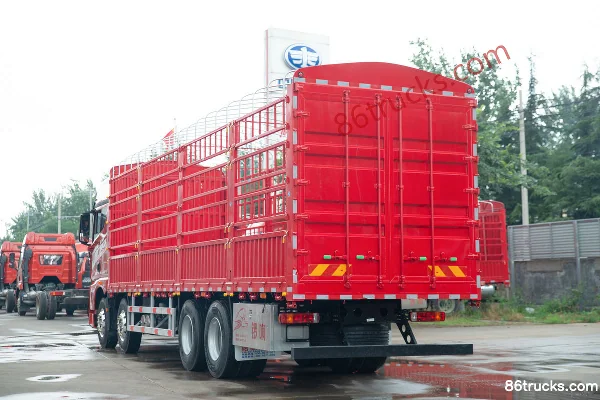 FAW Jiefang Qingdao JH6 Heavy Truck Zhizun Edition 2.0 460 hp 8X4(12 wheels) 8.6m Stake Truck Body (3) | 86Trucks