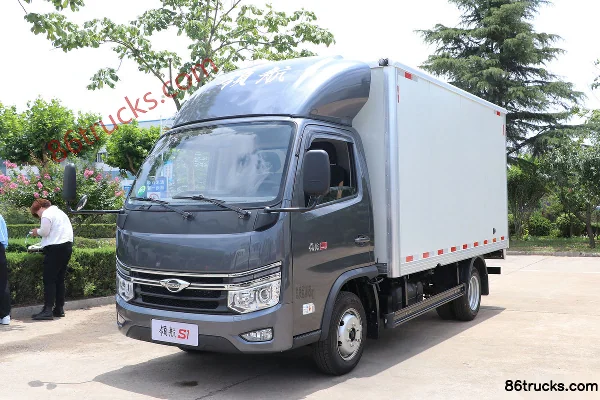 Foton Times Linghang S1 1.5L 136 hp 4X2(6 wheels) gasoline 3.7m single-row van mini truck (China VI) Exterior (3) | 86Trucks
