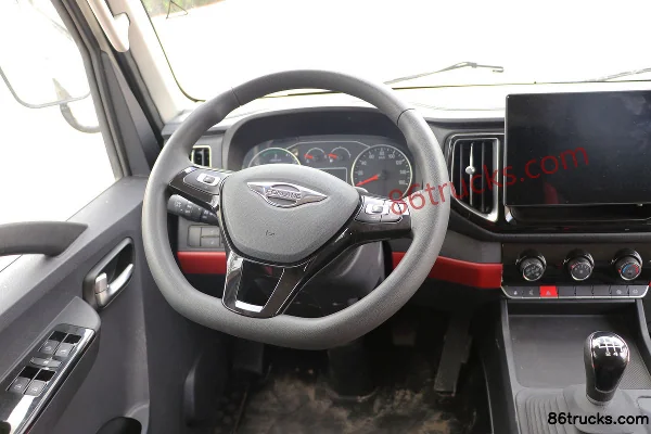 Foton Times Linghang S1 1.5L 136 hp 4X2(6 wheels) gasoline 3.7m single-row van mini truck (China VI) Cab (2) | 86Trucks