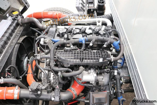 Foton Times Linghang S1 1.5L 136 hp 4X2(6 wheels) gasoline 3.7m single-row van mini truck (China VI) Chassis (2) | 86Trucks