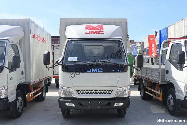 JMC Shunda Small Truck Zhifu Edition Standard 122hp 4X2(6 wheels) 3.7m Single Row Van Light Truck (China VI) Exterior (2) | 86Trucks