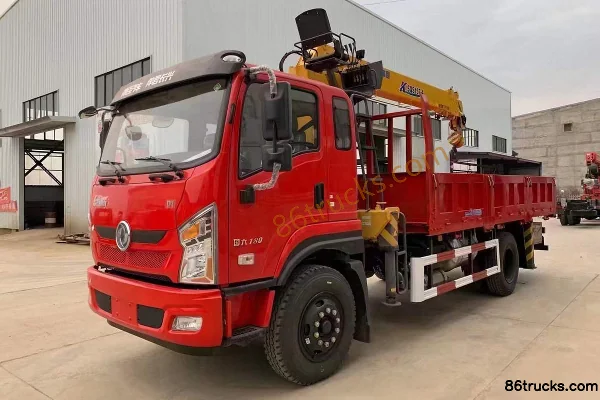 Dongfeng Changxing D1 200hp 4X2(6 wheels) 6.1m Truck-mounted Crane Exterior (3) | 86Trucks
