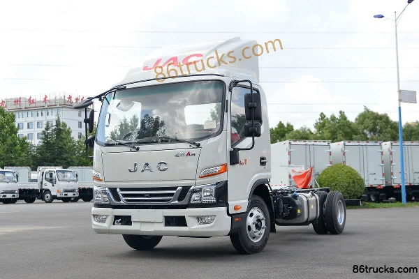 JAC Junling A8 150ch 4X2(6 roues) 4.15m cabine simple fourgon (China VI) Extérieur (3) | 86Trucks