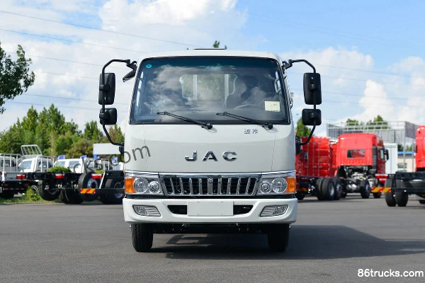 JAC Junling E3 95 ch 4X2(6 roues) Camion léger à ridelles simple cabine 3,7 m (China VI) Extérieur (2) | 86Trucks
