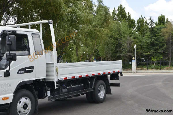 JAC Kangling J5 132hp 4X2(6 wheels) 3.85m half-row flatbed light truck (China VI) Body (1) | 86Trucks