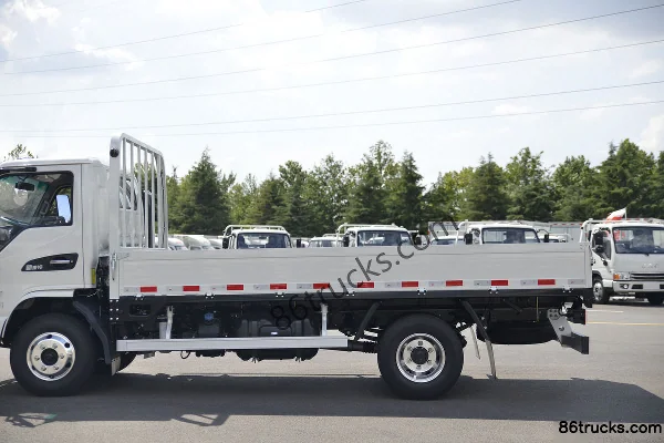JAC Kangling J6 130hp 4X2(6 wheels) 4.18m single-row flatbed truck Body (2) | 86Trucks