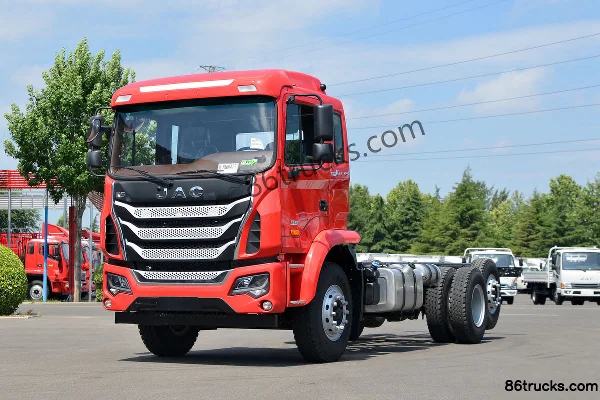 JAC Gallop K5L Value Edition 245 hp 6X2(8 wheels) 6.2m van cargo truck (China VI) (rear axle lift) Exterior (3) | 86Trucks