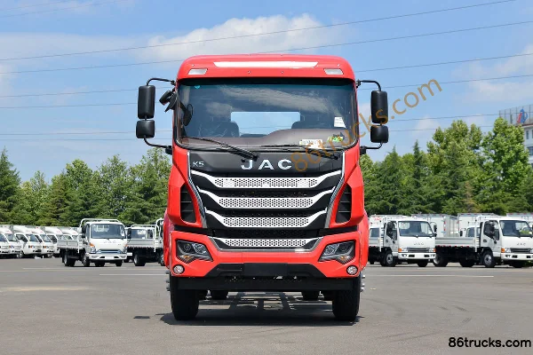 JAC Gallop K5L Value Edition 245 hp 6X2(8 wheels) 6.2m van cargo truck (China VI) (rear axle lift) Exterior (2) | 86Trucks