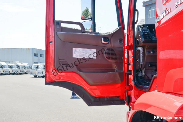 JAC Gallop K5L Value Edition 245 hp 6X2(8 wheels) 6.2m van cargo truck (China VI) (rear axle lift) Cab (2) | 86Trucks