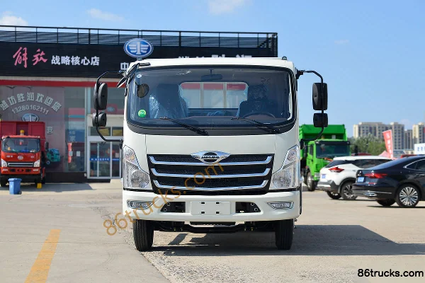 Foton Times Leader 6 130hp 4X2(6 wheels) 4.2m Single Row Flatbed Light Truck (China VI) Exterior (2) | 86Trucks