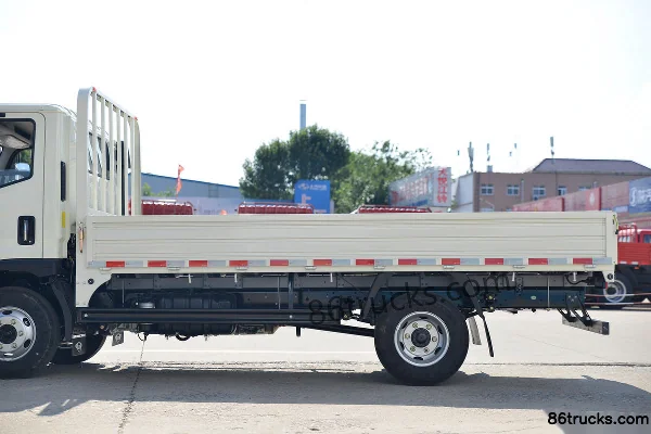 Foton Times Leader 6 130hp 4X2(6 wheels) 4.2m Single Row Flatbed Light Truck (China VI) Body (2) | 86Trucks