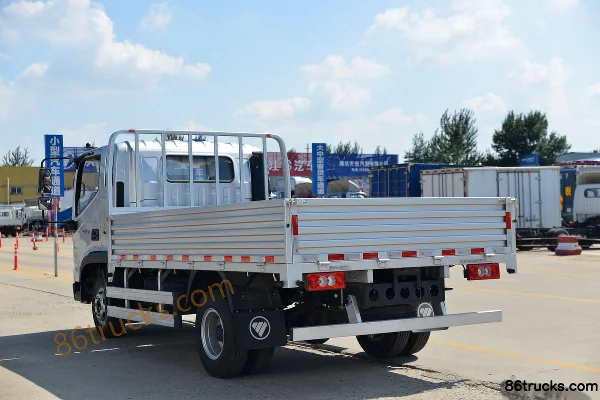 Foton Times Linghang G5 2.7L LNG 190 ch 4X2(6 roues) WLY6 vitesses 3,83 m cabine demi plateau léger Carrosserie (3) | 86Trucks