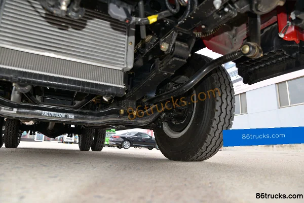 Hyundai Commercial Vehicle Hongtu 500 154 hp 4X2(6 wheels) 4.165m single-row flatbed light truck (Fast Gear 8-speed) Chassis (3) | 86Trucks