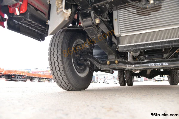 Hyundai Commercial Vehicle Hongtu 500 154 hp 4X2(6 wheels) 4.165m single-row flatbed light truck (Fast Gear 8-speed) Chassis (2) | 86Trucks
