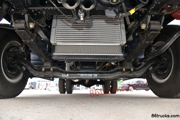 Hyundai Commercial Vehicle Hongtu 500 154 hp 4X2(6 wheels) 4.165m single-row flatbed light truck (Fast Gear 8-speed) Chassis (1) | 86Trucks