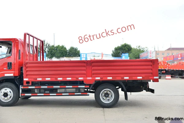 Hyundai Commercial Vehicle Hongtu 500 154 hp 4X2(6 wheels) 4.165m single-row flatbed light truck (Fast Gear 8-speed) Body (3) | 86Trucks