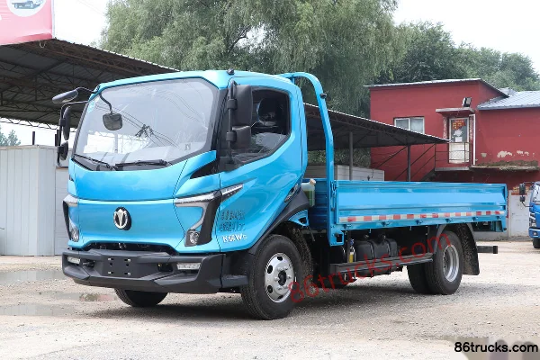 Feidi W5 130hp 4X2(6 wheels) 4.18m single-row flatbed light truck (China VI) (narrow body) Exterior (3) | 86Trucks