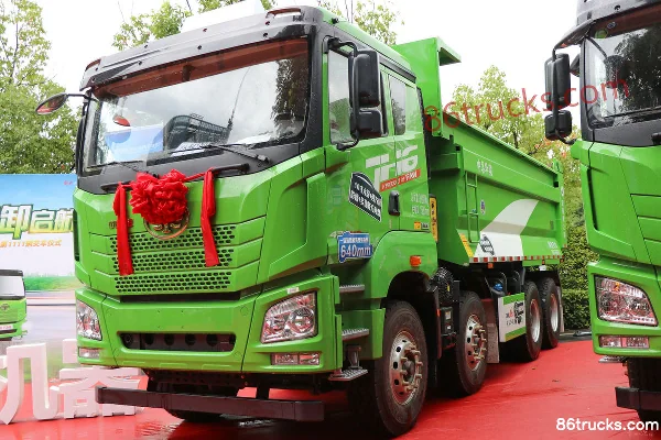 FAW Jiefang Qingdao JH6 Heavy Truck 430hp 8X4(12 wheels) 5.8m dump truck Exterior (3) | 86Trucks