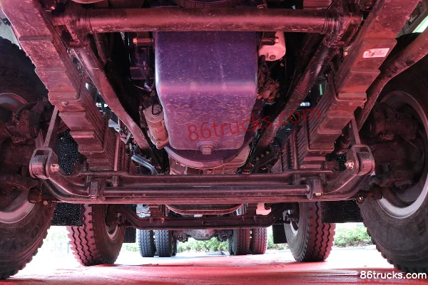 FAW Jiefang Qingdao JH6 Heavy Truck 410 hp 8X4(12 wheels) 5.8m LNG Dump Truck Chassis (1) | 86Trucks