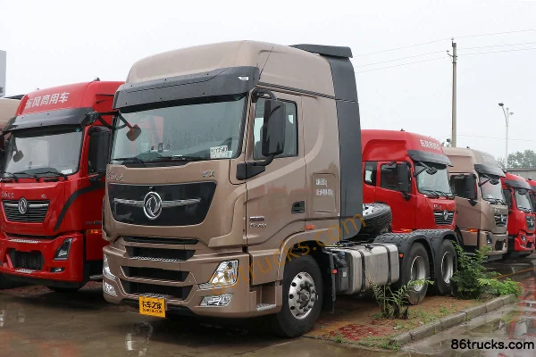 Dongfeng Commercial Vehicle Tianlong Flagship KX 600 ch 6X4(10 roues) tracteur routier Extérieur (3) | 86Trucks