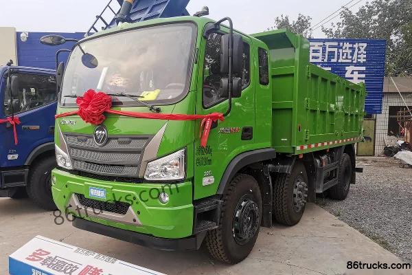 Foton Big King Kong ES5 220hp 6X2(8 wheels) 4.8m Dump Truck (China VI) Exterior