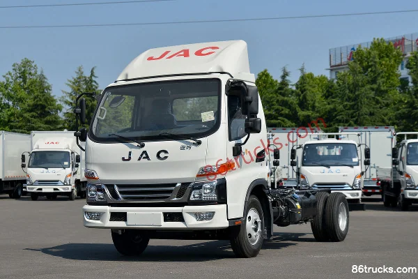 JAC Junling V5 130 ch 4X2(6 roues) 4,15 m cabine simple fourgon léger (China VI) Extérieur (3) | 86Trucks
