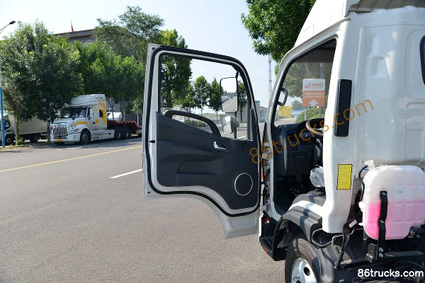 JAC Junling V5 130 ch 4X2(6 roues) 4,15 m cabine simple fourgon léger (China VI) (1) | 86Trucks