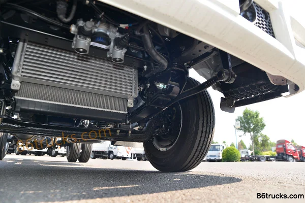 JAC Junling V5 130 ch 4X2(6 roues) 4,15 m cabine simple fourgon léger (China VI) Châssis (3) | 86Trucks