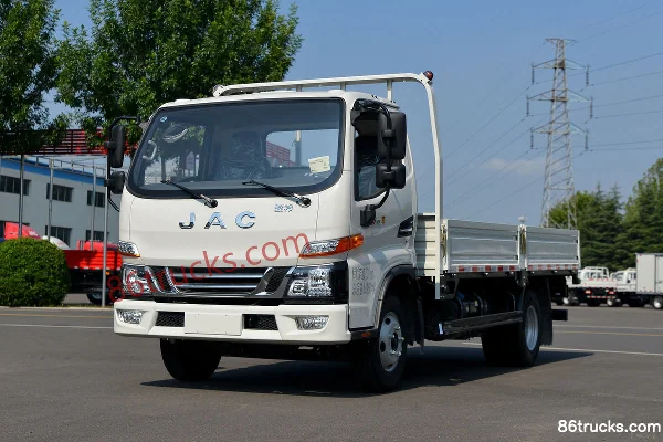 JAC Junling V5 130 ch 4X2(6 roues) camion léger à plateau 4,22 m, cabine simple (China VI) Extérieur (3) | 86Trucks