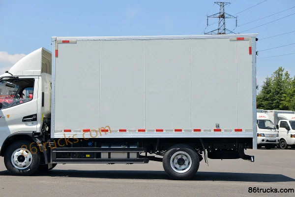 JAC Junling V6 150 ch 4X2(6 roues) camion porteur fourgon cabine simple 4,15 m (China VI) Carrosserie (2) | 86Trucks