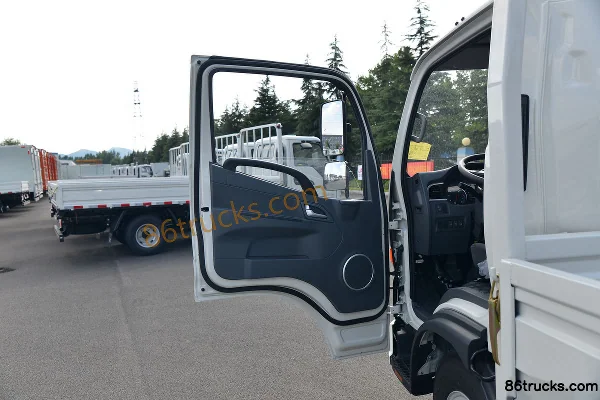 JAC Shuailing E 131 ch 4X2(6 roues) 4,22 m camion léger à ridelles, cabine simple (China VI) (1) | 86Trucks