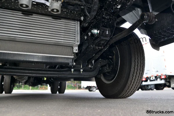 JAC Shuailing E Medium Body 130 hp 4X2(6 wheels) 4.15m Single Row Van Light Truck (China VI) Chassis (3) | 86Trucks