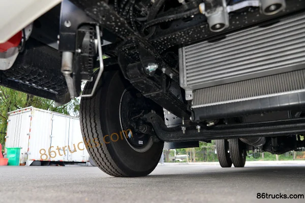JAC Shuailing E Medium Body 130 hp 4X2(6 wheels) 4.15m Single Row Van Light Truck (China VI) Chassis (2) | 86Trucks