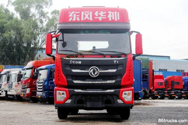 Dongfeng T7 version Zhiling 400 ch 6X4(10 roues) tracteur routier Extérieur (2) | 86Trucks