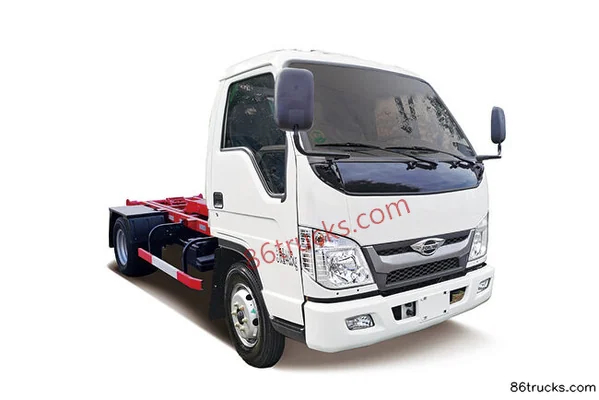 Foton Forland Xiaoka Star 2 95 hp 4X2(6 wheels) Detachable Container Garbage Truck (China VI) (Fulong Continental) Exter