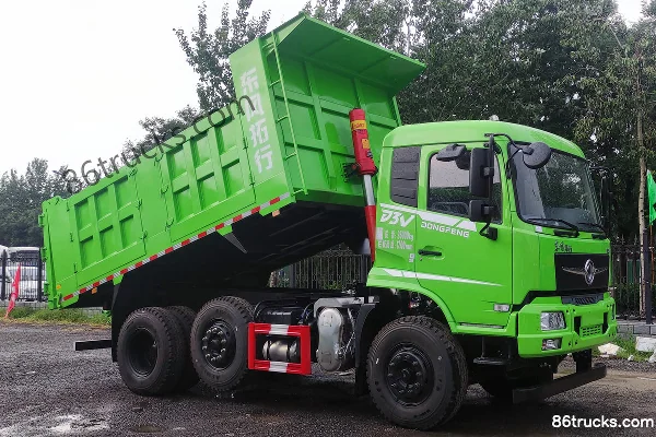 Dongfeng Tuoxing D3V 245hp 6X2(8 wheels) 4.6m dump truck (China VI) (middle axle lift) Exterior (2) | 86Trucks