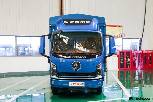 SHACMAN Commercial Vehicle Xuande E9 Urban Edition 4.5T 4.1m Single Row Pure Electric Fence Cargo Light Truck 91.1kWh 4X2(6 wheels) Exterior
