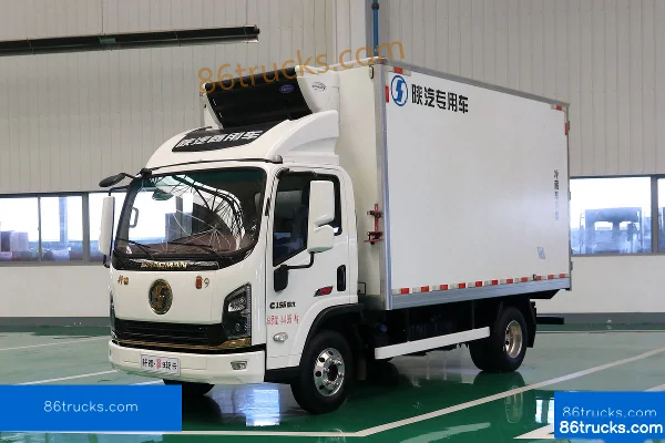 SHACMAN Commercial Vehicle Xuande Yi9 Speed Transport Edition 156 hp 4X2(6 wheels) 4.15m Refrigerated Truck (China VI) Exterior (3) | 86Truc