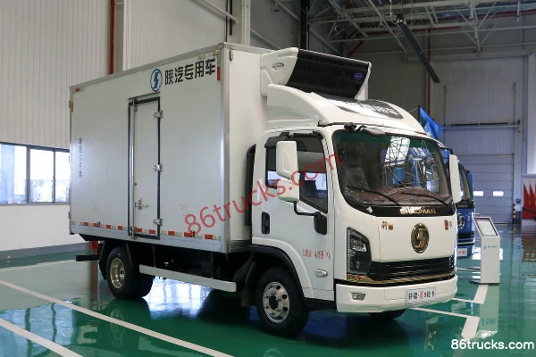 SHACMAN Commercial Vehicle Xuande Yi9 Speed Transport Edition 156 hp 4X2(6 wheels) 4.15m Refrigerated Truck (China VI) E