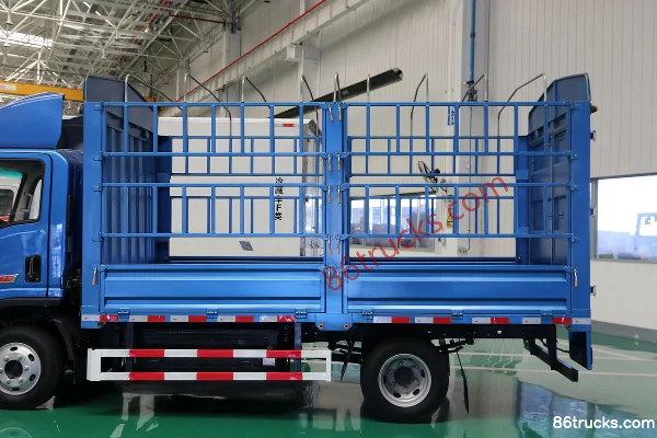 SHACMAN Commercial Vehicle Xuande E9 Urban Edition 4.5T 4.1m Single Row Pure Electric Fence Cargo Light Truck 91.1kWh 4X2(6 wheels) Body (2)