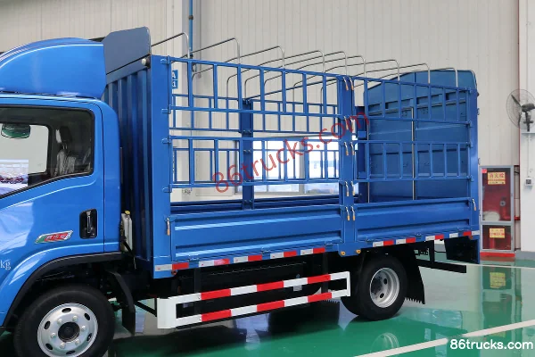 SHACMAN Commercial Vehicle Xuande E9 Urban Edition 4.5T 4.1m Single Row Pure Electric Fence Cargo Light Truck 91.1kWh 4X2(6 wheels) Body (1)