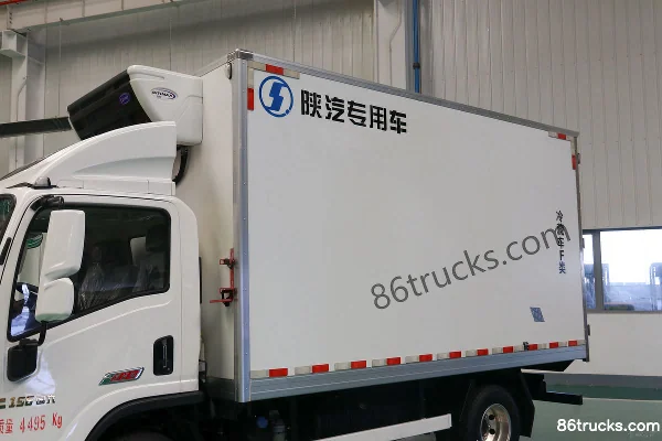SHACMAN Commercial Vehicle Xuande Yi9 Speed Transport Edition 156 hp 4X2(6 wheels) 4.15m Refrigerated Truck (China VI) Body (1) | 86Trucks