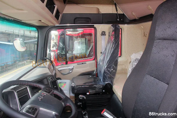 JAC Gallop A5X Medium Truck 220 hp 4X2(6 wheels) 9.8m Box Cargo Truck (China VI) Cab (3) | 86Trucks