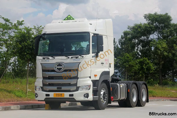GAC HINO 700 Zhizhen camion lourd 450 ch 6X4(10 roues) tracteur routier pour matières dangereuses (China VI) Extérieur (3) | 86Trucks