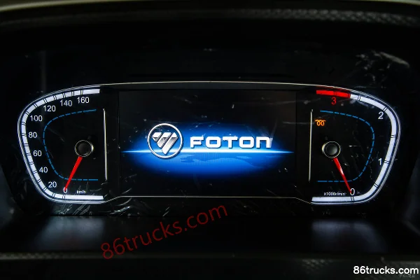 Foton Auman R Pro Series 220 hp 4X2(6 wheels) 9.78m AMT Automatic Transmission Van Cargo Truck Cab (2) | 86Trucks