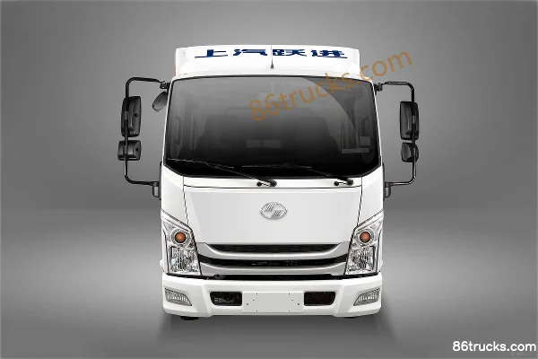 Yuejin Chaoyun C100-33 116 ch 4X2(6 roues) fourgon 4,18 m cabine simple Extérieur (2) | 86Trucks