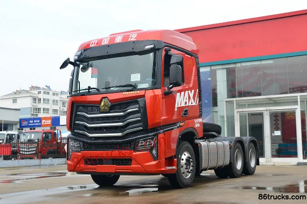 Sinotruk HOWO Max Heavy Truck Flagship Edition 550 hp 6X4(10 wheels) AMT Automatic Tractor Truck (China VI) Exterior (3) | 86Trucks