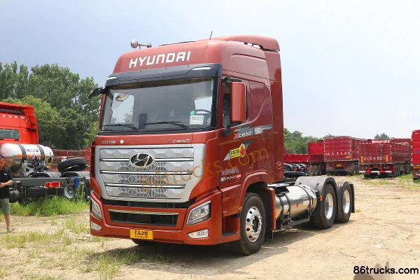 Hyundai Commercial Vehicle New Generation Chuanghu 460 hp 6X4(10 wheels) LNG Tractor Truck (China VI) Exterior (3) | 86Trucks